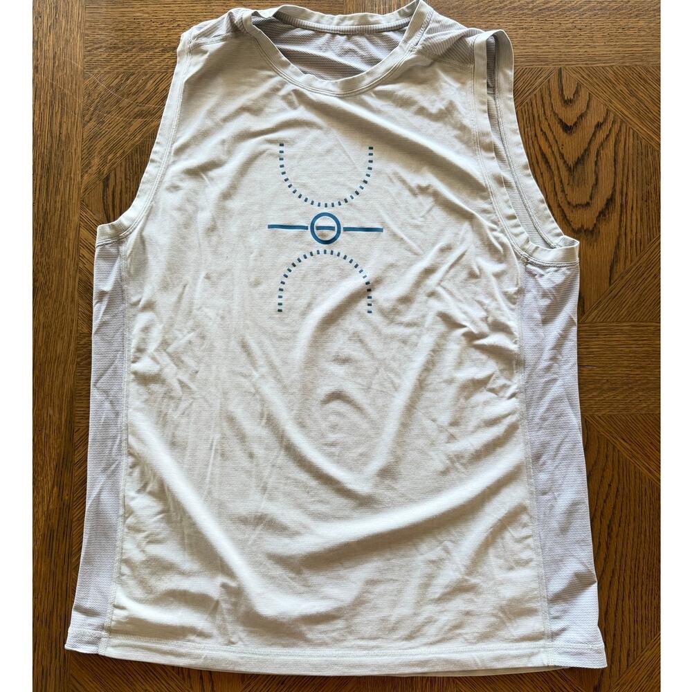 Lululemon Metal Vent Tech Sleeveless Tank Taupe Men's L
